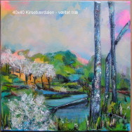 Kirsebærdalen – væltet, blomstrende træ